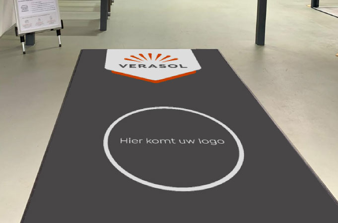 Deurmat - H1 instore deurmat pos verasol - H1-DM-F