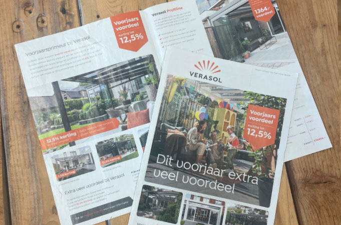 H-A-H Folders - H1 instore huis aan huis pos verasol 1 - H1-HAH-H9